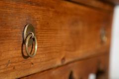 English 18thC Pine Low Boy Side Table - 4435842