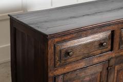 English 18thC Vernacular Oak Dresser Base - 4420197