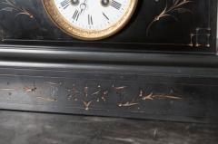English 19th Century Aesthetic Movement Marble Mantel Clock - 1529380