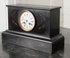 English 19th Century Aesthetic Movement Marble Mantel Clock - 1529381