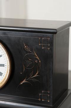 English 19th Century Aesthetic Movement Marble Mantel Clock - 1529383