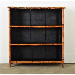 English 19th Century Bamboo Bookcase - 3877230