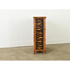 English 19th Century Bamboo Bookcase - 3877330