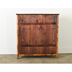 English 19th Century Bamboo Bookcase - 3877379