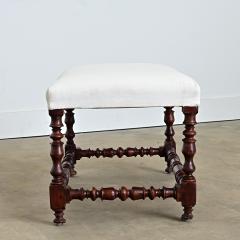 English 19th Century Bobbin Turned Oak Bench - 4688187