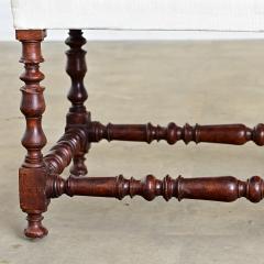 English 19th Century Bobbin Turned Oak Bench - 4688199