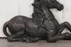 English 19th Century Cast Iron Unicorn - 1653560