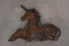 English 19th Century Cast Iron Unicorn - 1653562