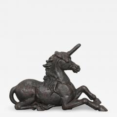 English 19th Century Cast Iron Unicorn - 1655980