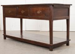 English 19th Century Chippendale Style Chestnut Server - 1230906