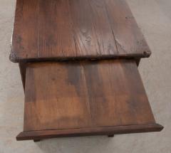 English 19th Century Chippendale Style Chestnut Server - 1230907