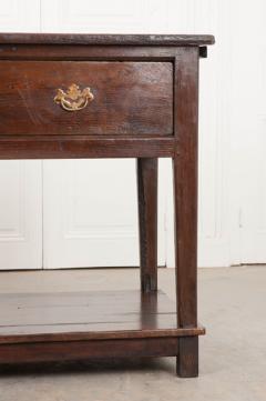 English 19th Century Chippendale Style Chestnut Server - 1230913