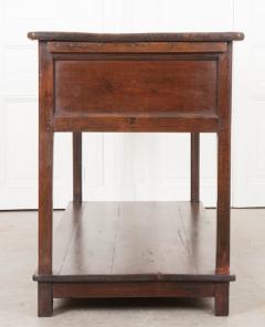 English 19th Century Chippendale Style Chestnut Server - 1230914