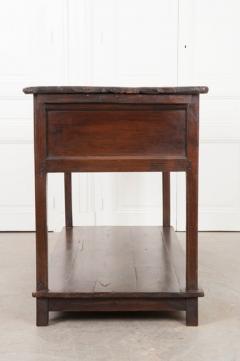 English 19th Century Chippendale Style Chestnut Server - 1230916