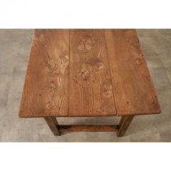 English 19th Century Elm Ash Farm Table - 3154864