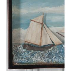 English 19th Century Framed Nautical Diorama - 2325855
