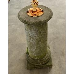 English 19th Century Garden Armillary Sphere on Column - 4550049