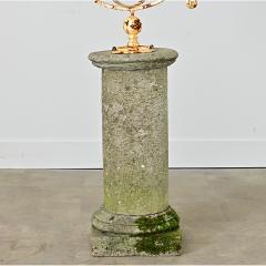 English 19th Century Garden Armillary Sphere on Column - 4550055