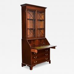 English 19th Century George III Mahogany Secretary - 4705724