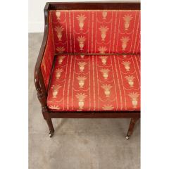 English 19th Century George III Settee - 2874593