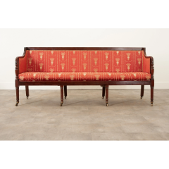 English 19th Century George III Settee - 2874604