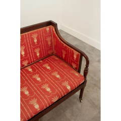 English 19th Century George III Settee - 2874661