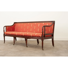 English 19th Century George III Settee - 2874701