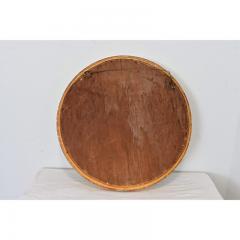English 19th Century Giltwood Convex Bullseye Mirror - 4589793