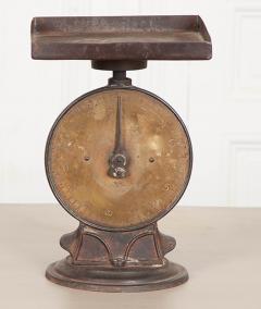 English 19th Century Iron and Brass Culinary Scale - 1517672
