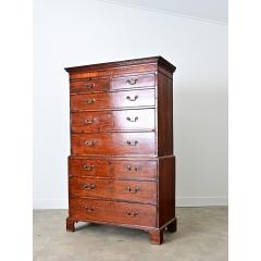 English 19th Century Mahogany Chest on Chest - 4542085