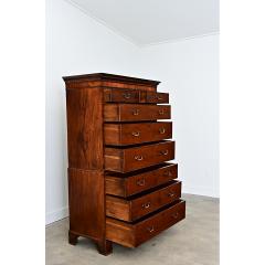 English 19th Century Mahogany Chest on Chest - 4542101