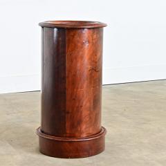 English 19th Century Mahogany Cylinder Bedside Cabinet - 4712470