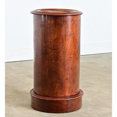 English 19th Century Mahogany Cylinder Bedside Cabinet - 4712483