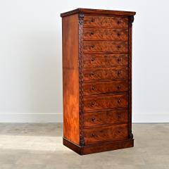 English 19th Century Mahogany Fold down Desk - 4578304