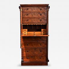 English 19th Century Mahogany Fold down Desk - 4584081