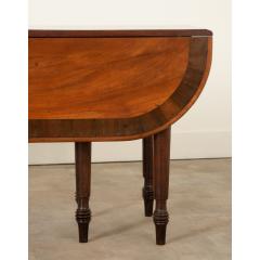English 19th Century Mahogany Gateleg Drop leaf Table - 3236321