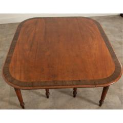 English 19th Century Mahogany Gateleg Drop leaf Table - 3236323