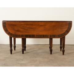English 19th Century Mahogany Gateleg Drop leaf Table - 3236326
