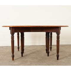 English 19th Century Mahogany Gateleg Drop leaf Table - 3236329