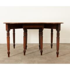 English 19th Century Mahogany Gateleg Drop leaf Table - 3236331