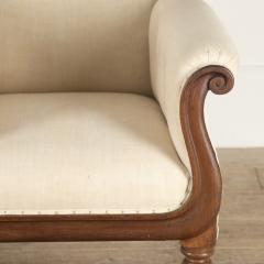 English 19th Century Mahogany Library Armchair - 3606182