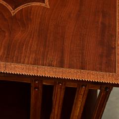 English 19th Century Mahogany Revolving Bookcase - 4612029