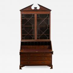 English 19th Century Mahogany Secre taire - 3560437