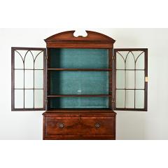 English 19th Century Mahogany Secretary - 3877332