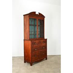 English 19th Century Mahogany Secretary - 3877363