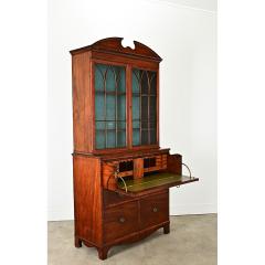 English 19th Century Mahogany Secretary - 3877416