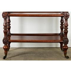 English 19th Century Mahogany Trolley - 3862103