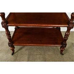 English 19th Century Mahogany Trolley - 3862141