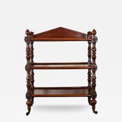 English 19th Century Mahogany Trolley - 3883762