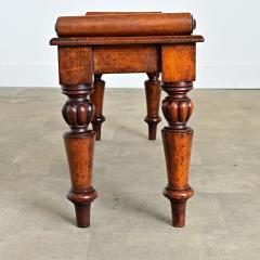 English 19th Century Mahogany Window Seat - 4643021